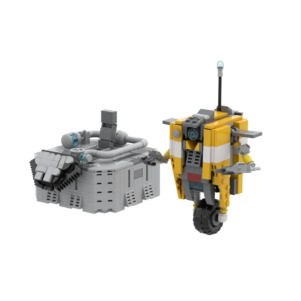 

Пользовательский MOC: C5684: робот CL4P-TP с базой 645, детали от съемной игры