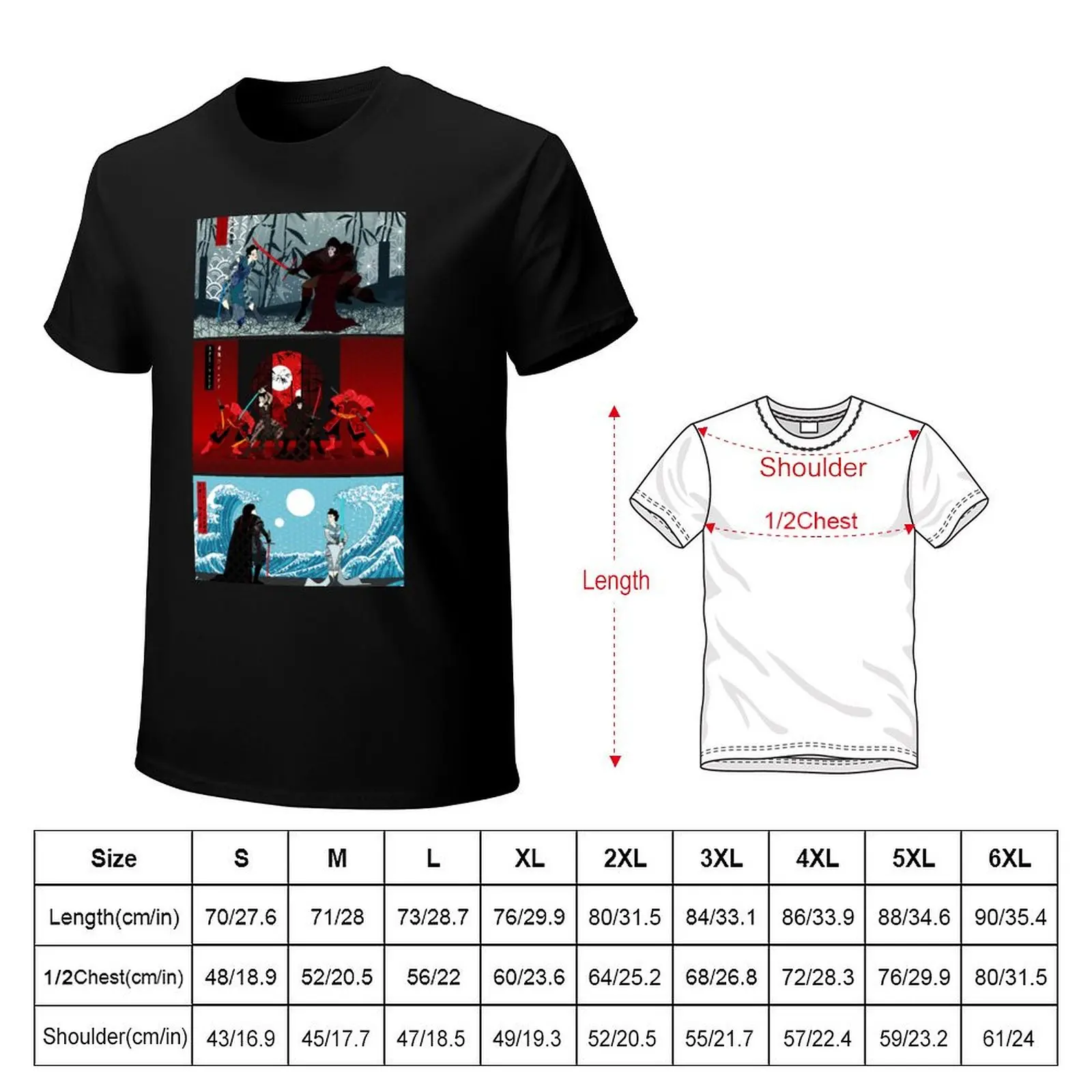 The Forest - The Palace - The Sea T-Shirt plain oversizeds anime stuff compression shirt men