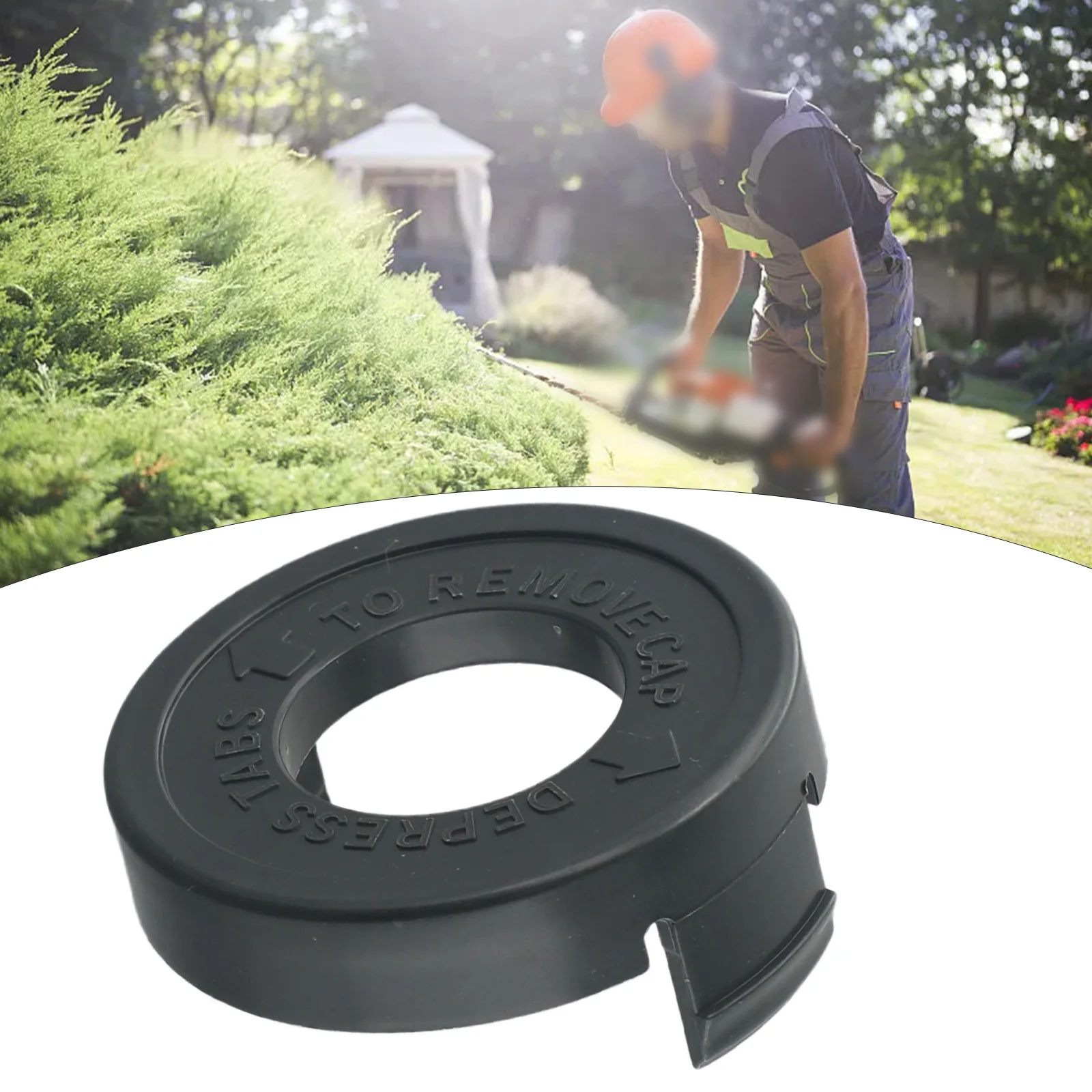 Spool Cover Cap for GLC12 GL250 GL310 GL360 For String Trimmers Reliable Line Protection with Quick Installation