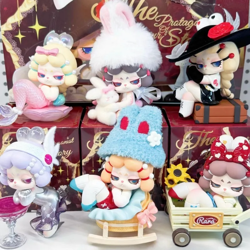 

DODO RARA V2 The Protagonist of Your Story Blind Box Action Figure Model Mystery Box Surprise Bag Decor Birthday Gift Doll Toy