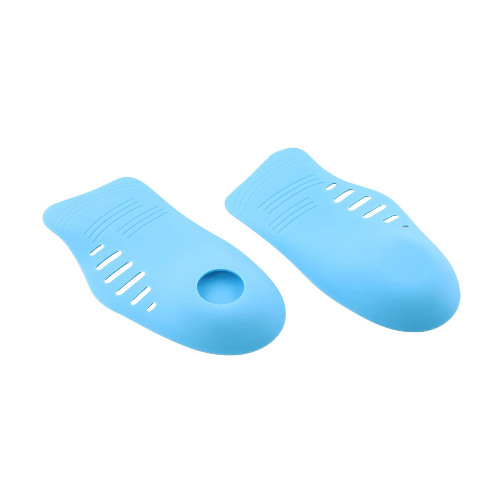 Silicone Insoles 2pcs for AirTag Insole Protector Secure Fit Comfortable Cushion Tracking Holder for Shoe Sizes L