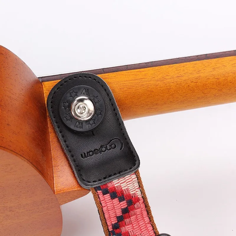 2 Teile/satz Gitarre Strap Schlösser Schnalle Bass Ukulele Anti-slip Schnalle Anti-verschütten Pad Gitarre Schwanz Nagel schloss Musik Zubehör – Detail 4