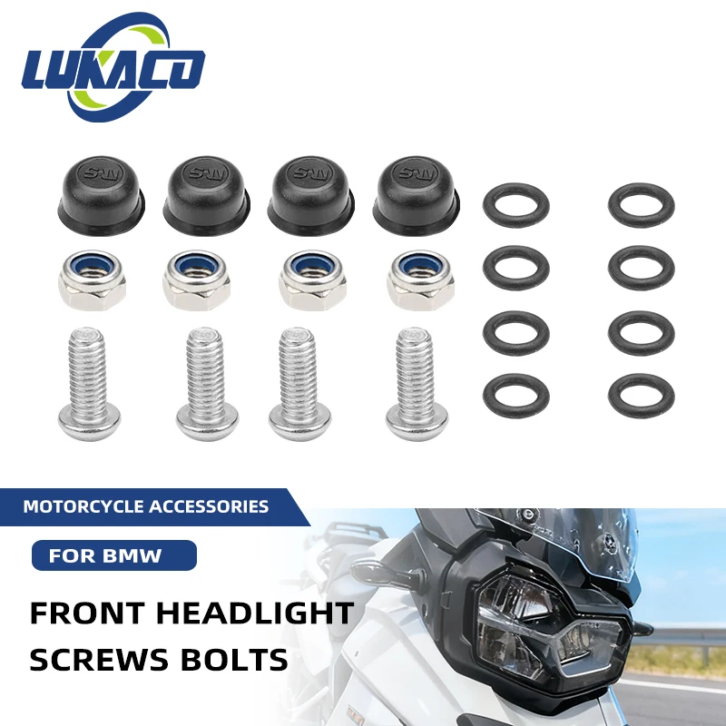

4 Pcs Motorcycle Accessories Windshield Bolts Caps Windscreens Screw Wind Deflectors For BMW F650GS F700GS F800GS 2008-2016
