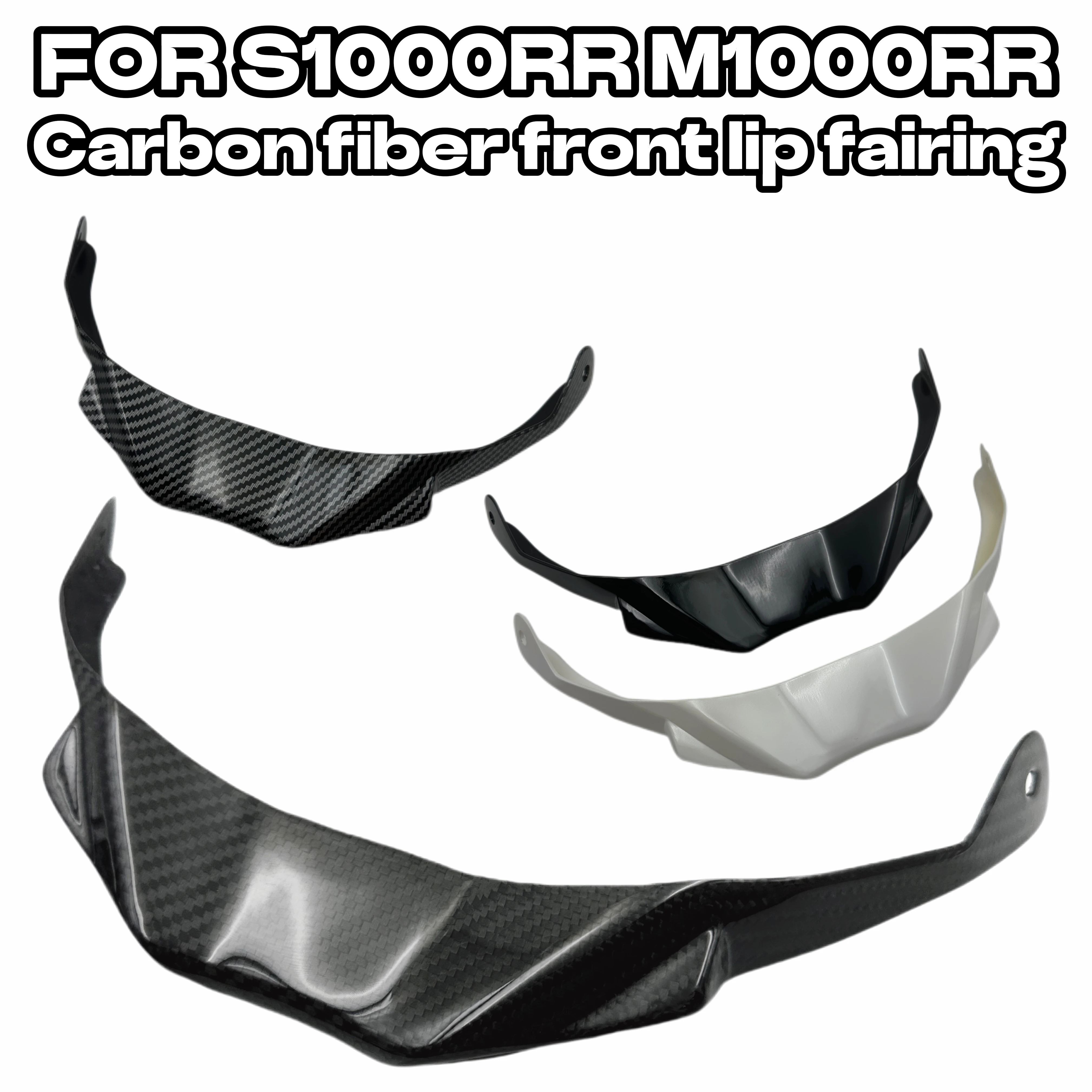 

Для BMW S1000RR M1000RR 2019 2020 2021 2022, комплект переднего обтекателя из углеродного волокна, подключенный к передней декоративной панели