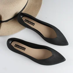 New Summer Pointed Sandals Fashion Flat Sole Solid Casual Shallow Mouth Single Shoe woman designer shoes zapatos diseñador