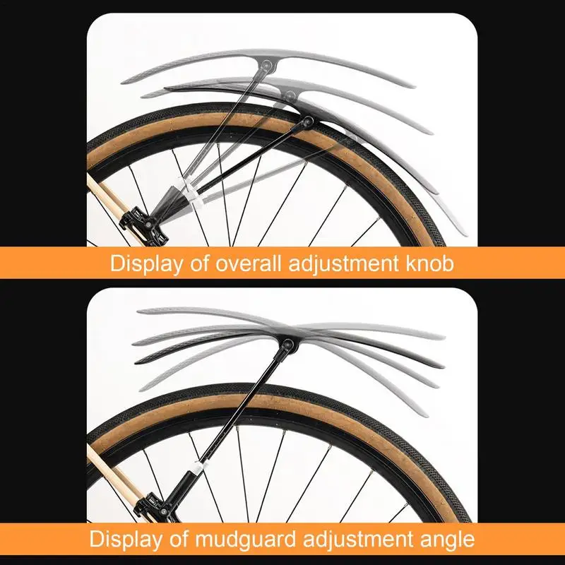 Universal Bicycle Fenders Mountain Bike Mudguard Front Or Rear Road Bike Wing Bicycle Fenders Mud Guard Bicycle Bike Accessories