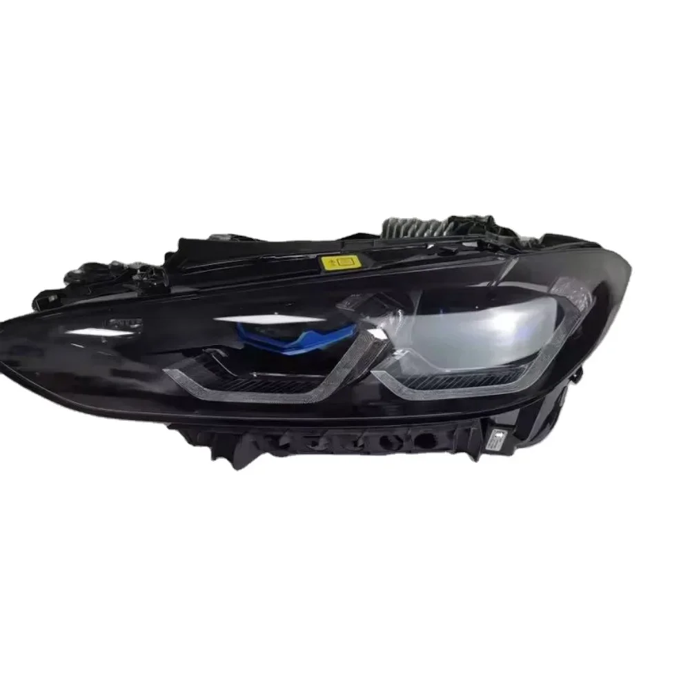 2022-2024 for 4 Series G22 G82 G80 425 430 M4 Original Style Factory Headlight Upgraded New Smoked Black Headlights