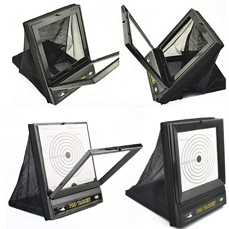 هدف الرماية BB وبنادق الحبيبات مع نطاقات شبكة الماسك في الهواء الطلق لإعادة ضبط الهدف الشبكي للصيد #4