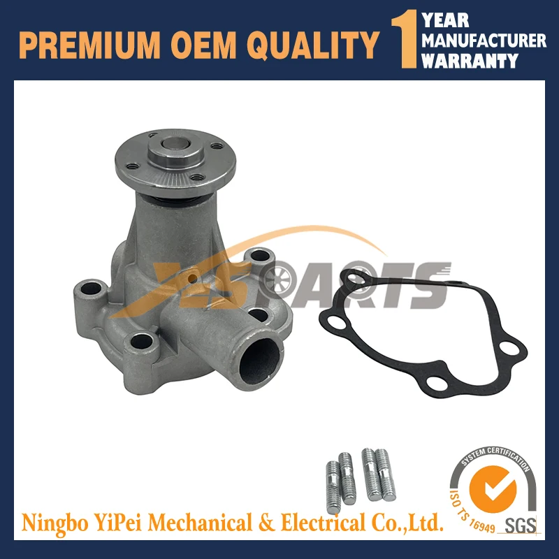 Water Pump for Yanmar Tractor YM169 YM180 YM186 129350-42010 121023-42100