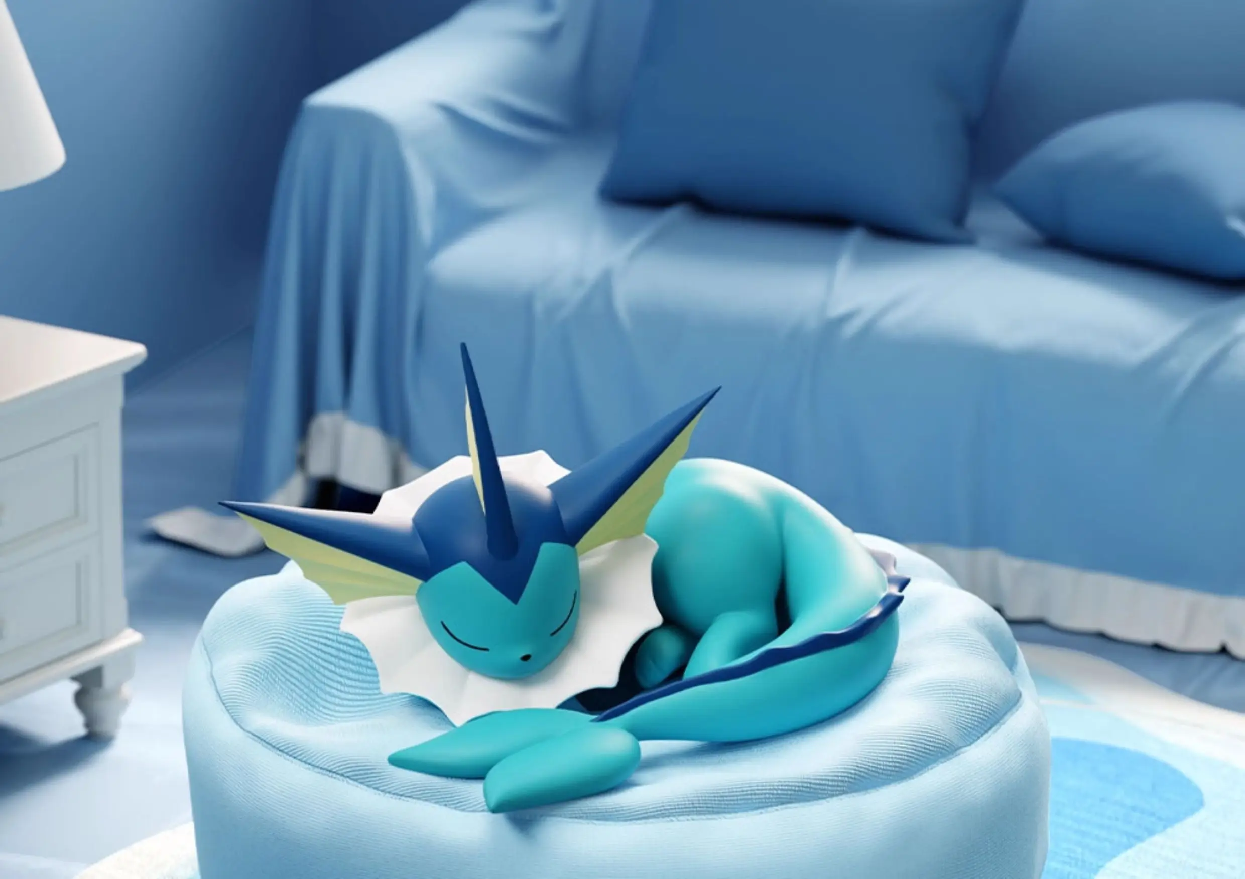 Neu auf Lager: Pokémon Eevee Schlafpositionen-Serie Blindbox – Sylveon, Umbreon, Flareon, Jolteon Anime Desktop-Dekorationsmodell Spielzeug – Detail 4