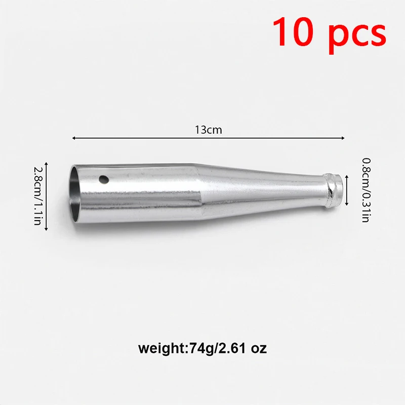 10 pcs Stainless steel fish knife, lawn mower, water grass sickle, serrated curved blade, water grass hook, fish knife connector