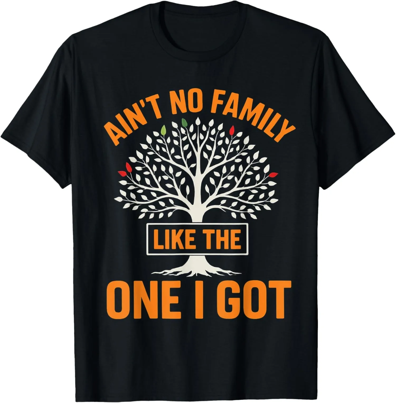 T-shirt unisexe, humoristique et religieux, n'a pas de famille comme une Mine