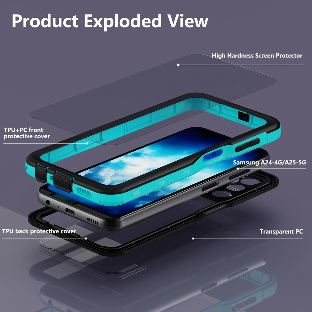 IP68 Submersible Waterproof Case For Samsung Galaxy A56 A36 A26 A16 A55 A35 A25 A15 A54 A14 A32 360 Full Protection Cover