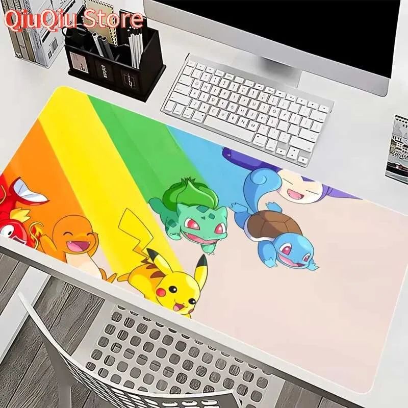 Alfombrilla de ratón P-Pokemon-G-Gengar, alfombrilla para ratón, accesorios de oficina, alfombrilla de escritorio, alfombrilla para teclado, alfombrillas para Juegos de Pc, alfombra grande Xxl