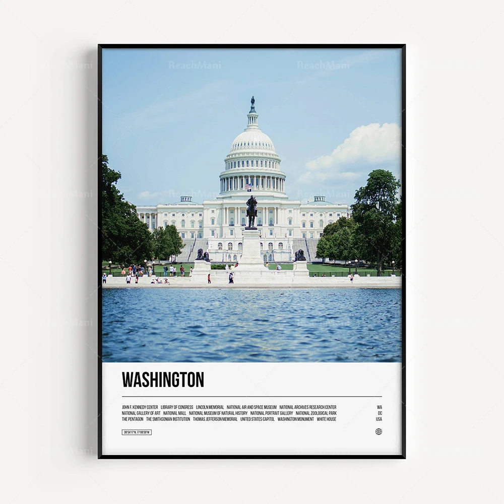 Paris, Budapest, Valencia, Moscow, Singapore, Japan, Korea, Washington,  China Hong Kong photography urban architecture poster