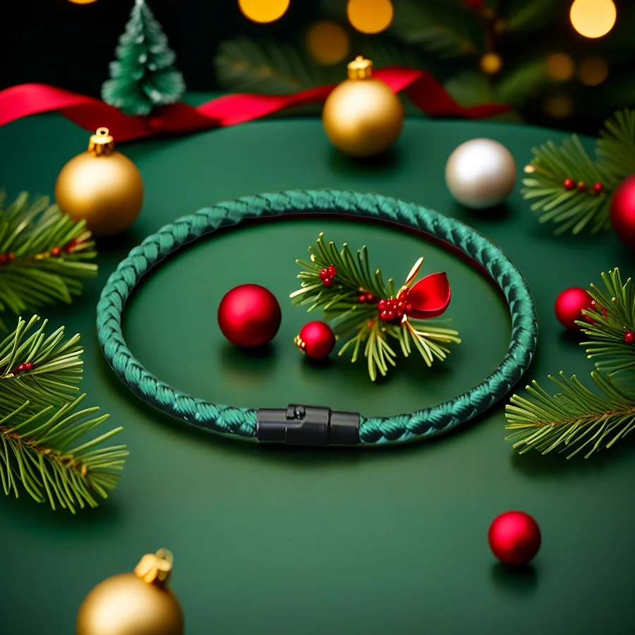 

Lucky Christmas String Bracelet Unisex A Grade 4mm Keel Rope Braclet Wearing It Yourself Or Giving As A Gift Is Both Great Joias