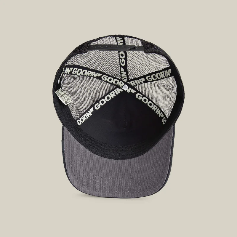 Goorin Bros قبعات البيسبول الأصلية لسائقي الشاحنات The Lone Wolf Casquette الفكاهة وقح The Sasquatch Hombres Accesorios #3