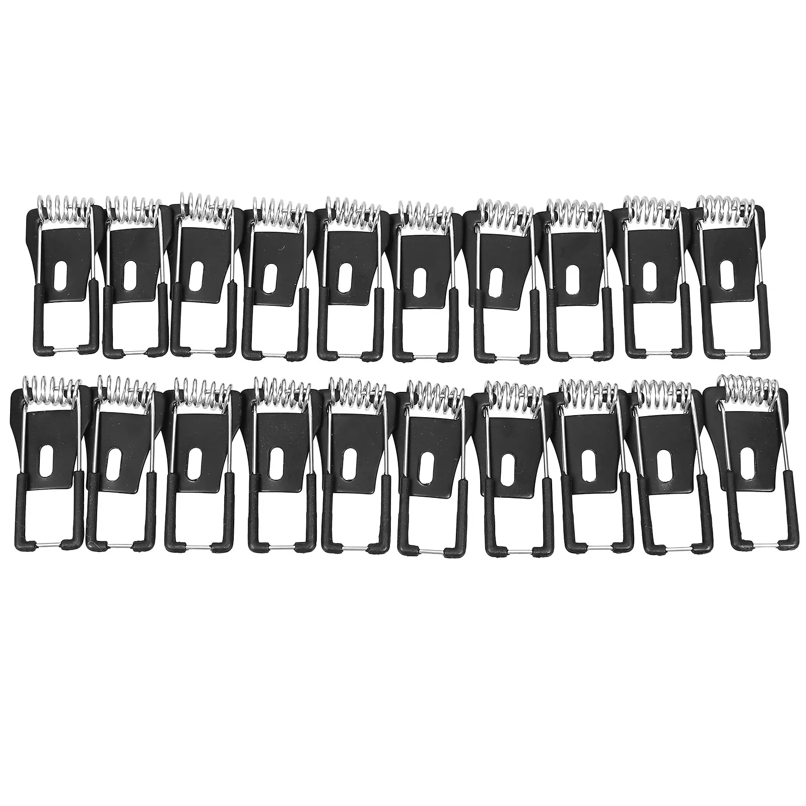 

20 Pcs Lamp Spring Recessed Clips Sheet Lighting Accessories Downlight Securing Clip Uniform Force Strong Fastening