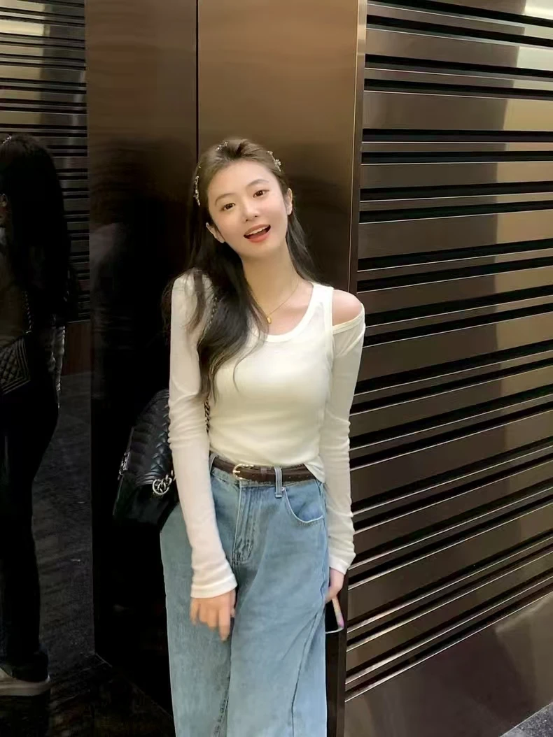 

Summer Casual Comfortable Two-Piece Set Women's T-irt Vest Top Ensemble Try Room 79 Sli Simple Sve Long round Ne