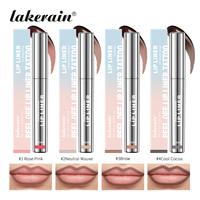 Highly Pigmented Lip Liner Tattoo Matte Peel Off Enhance Lip Liner Lasting Lip Stain Waterproof 4Colors Transfer-proof Lipstic