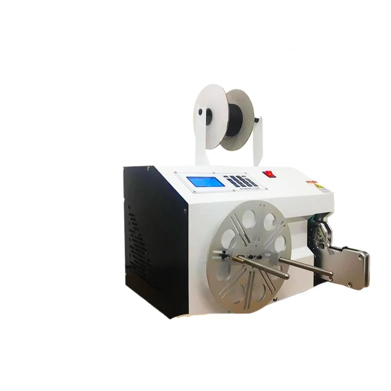 

Electronic wire automatic tying machine Power cord Network cable tying machine Semi-automatic winding