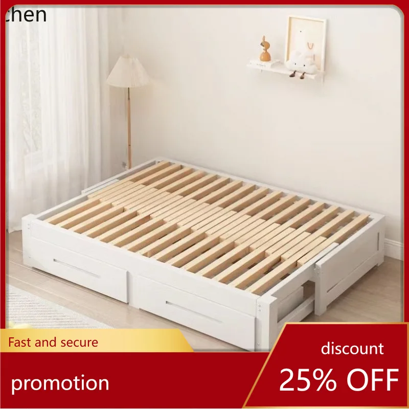 

ZML Solid Wood Sofa Folding Bed Adult Single Rental House Sofa Bed Foldable Sliding Bed