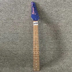 AN984 Genuine Ibanez Electric Guitar Unfinished Mikro Short Scales Length Neck 24 Frets Reversed Headstock for DIY Replace