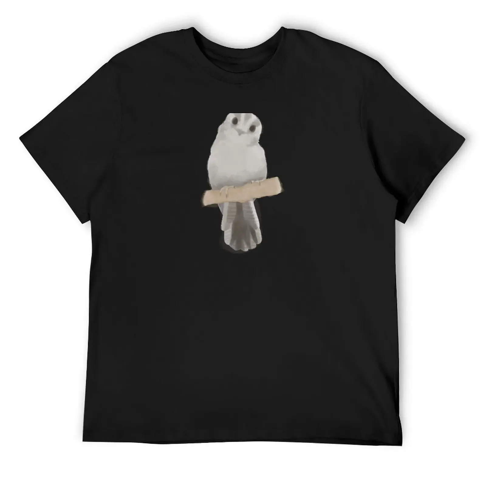 

Australian Owlet-Nightjar (Aegotheles cristatus) T-Shirt anime oversizeds cute clothes black t shirts for men