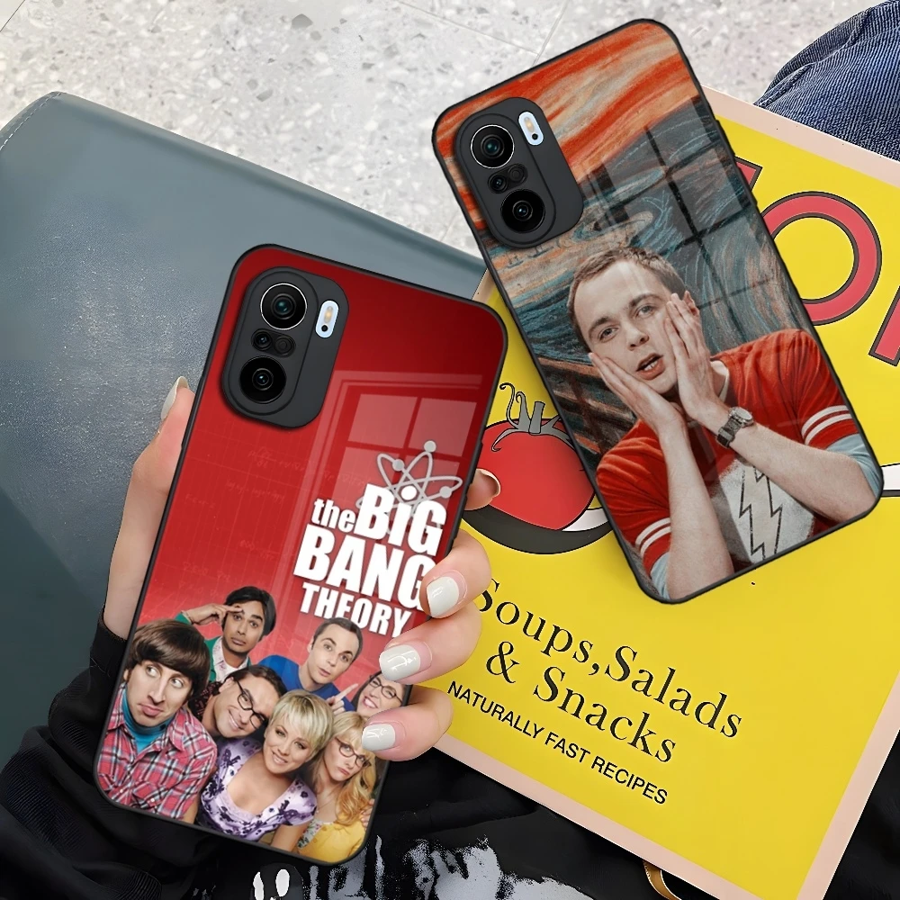 Capa de Telefone The Big Bang Theory para Xiaomi 15 14 13 12 Mi 11 Lite Pro Plus Ultra 4G 5G com Capa de Vidro
