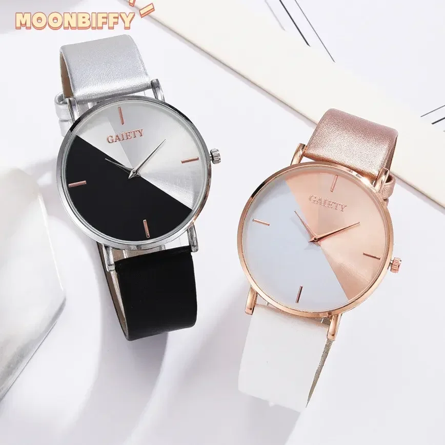 

Fashion Ladies Watch for Women Quartz Watches Double Color Women's Hand Watches Elegant Women's Wrist Lovers Watch 2023 Bracelet