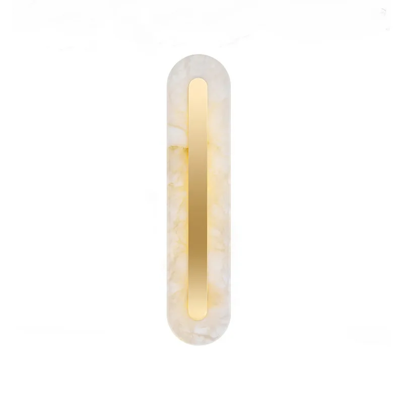 

Chinese-style all-copper marble wall lamp, living room TV background wall lamp, light luxury Chinese style, corridor lamp