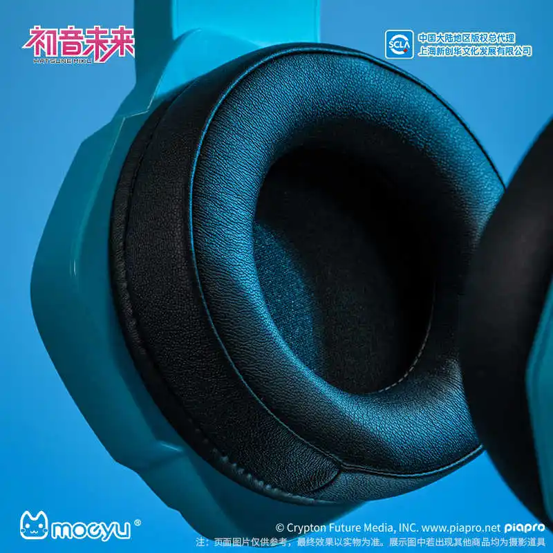 Nouveau Moeyu Hatsune Miku Esports coeur série Anime Esports casque mécanicien Surround son filaire casque cadeau de noël