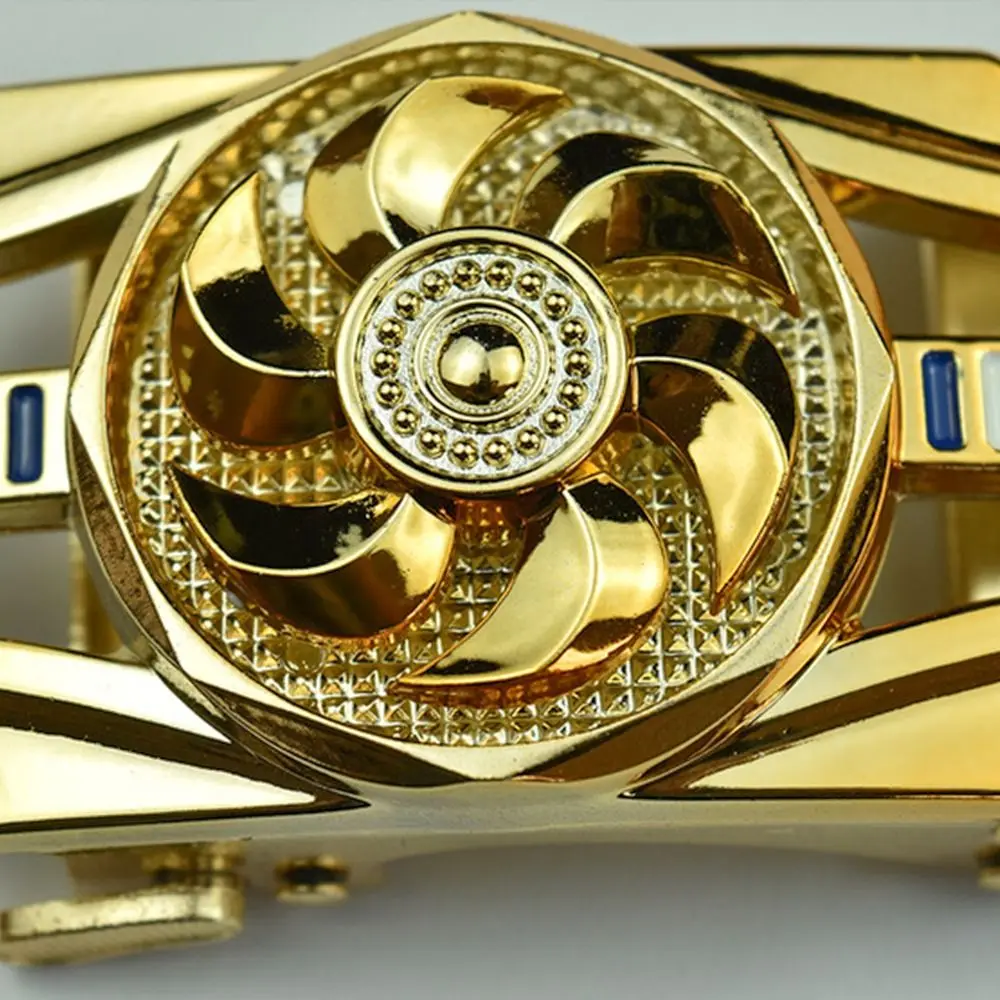 Sports Car Model Rotating Hollow Pants Buckle Luck Is On The Turn 4.0cm Belt Automatic Buckle