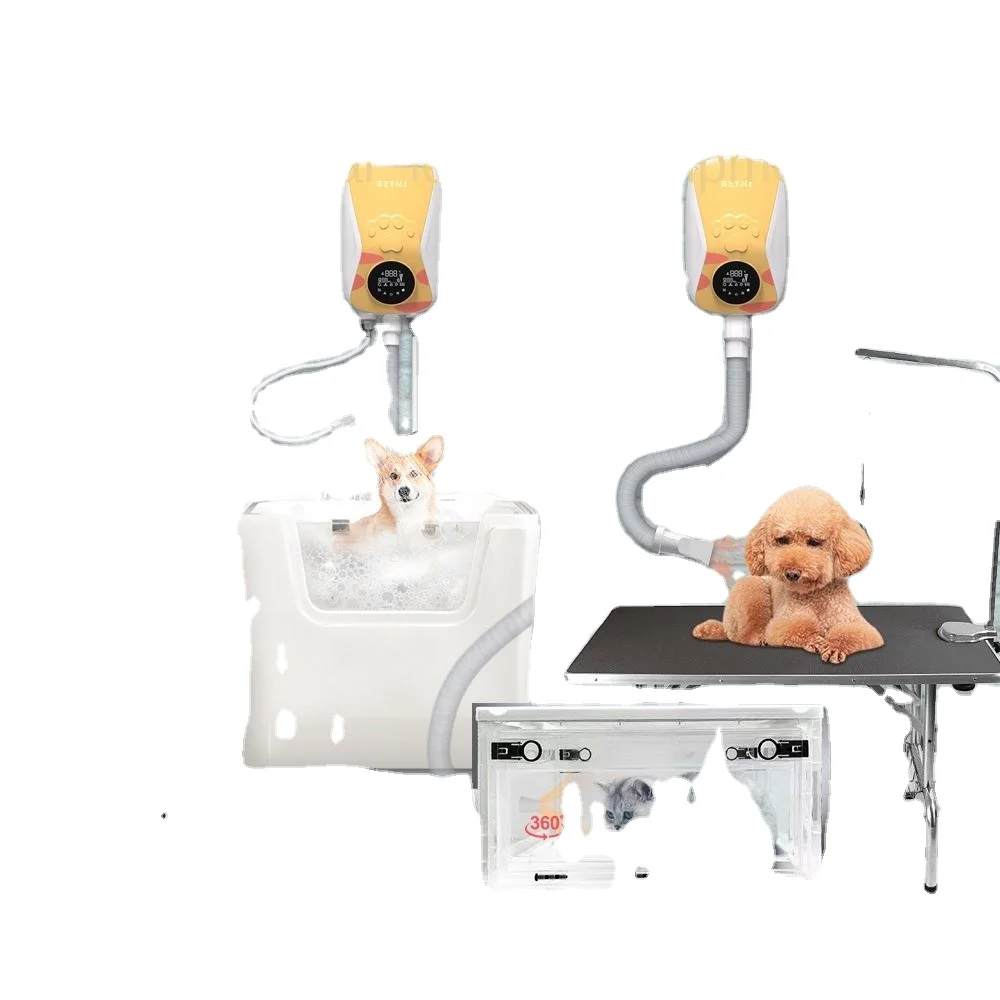 Factory direct Pet Spa Massage Cleaning Instant Hot Water Rinsing Hot Air Drying Pet Beauty