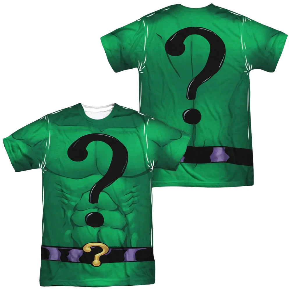 Camiseta de Hombre con Estampado 3D del Tema del Superhéroe Batman 2026, Uniforme del Riddler, Camiseta de Verano para Hombre y Mujer, Ropa de Moda