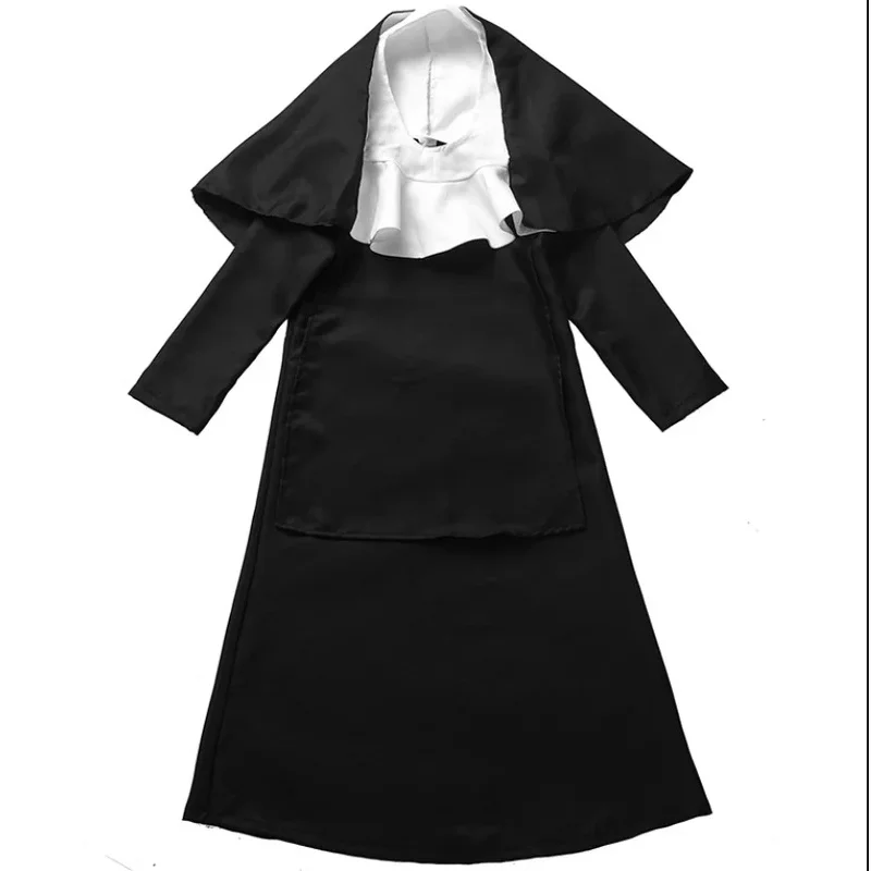 أزياء الأولاد الكاهن للهالوين حتى الأطفال للفتيات أزياء نون التأثيرية للحفلات التنكرية if;3