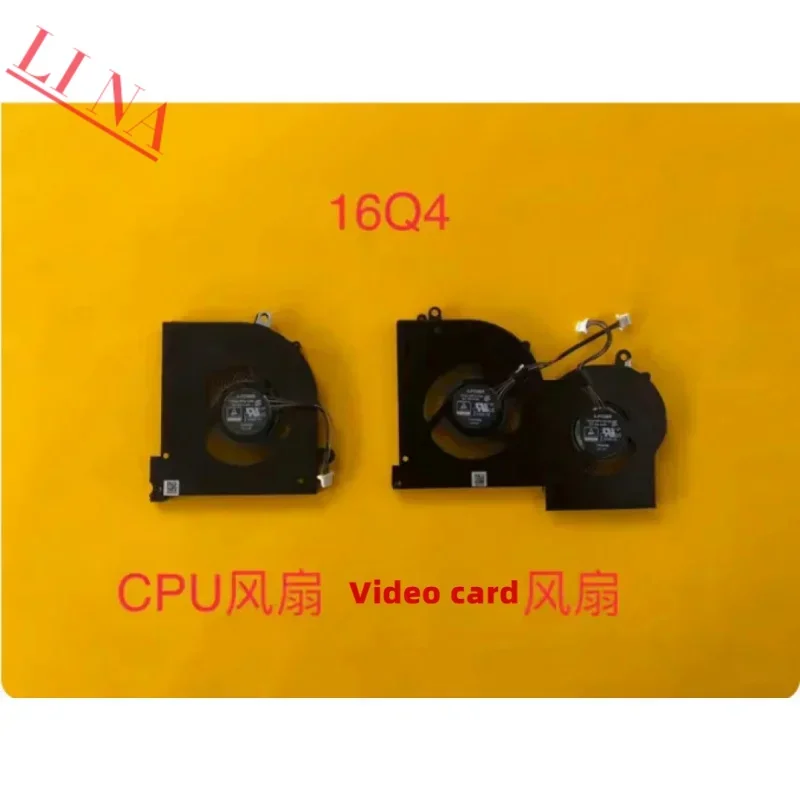 New Original Laptop CPU GPU Cooling Fan For MSI GS65VR P65 GS65 16-Q4 Fan MS-16Q4 % 100 Test fast. delivery