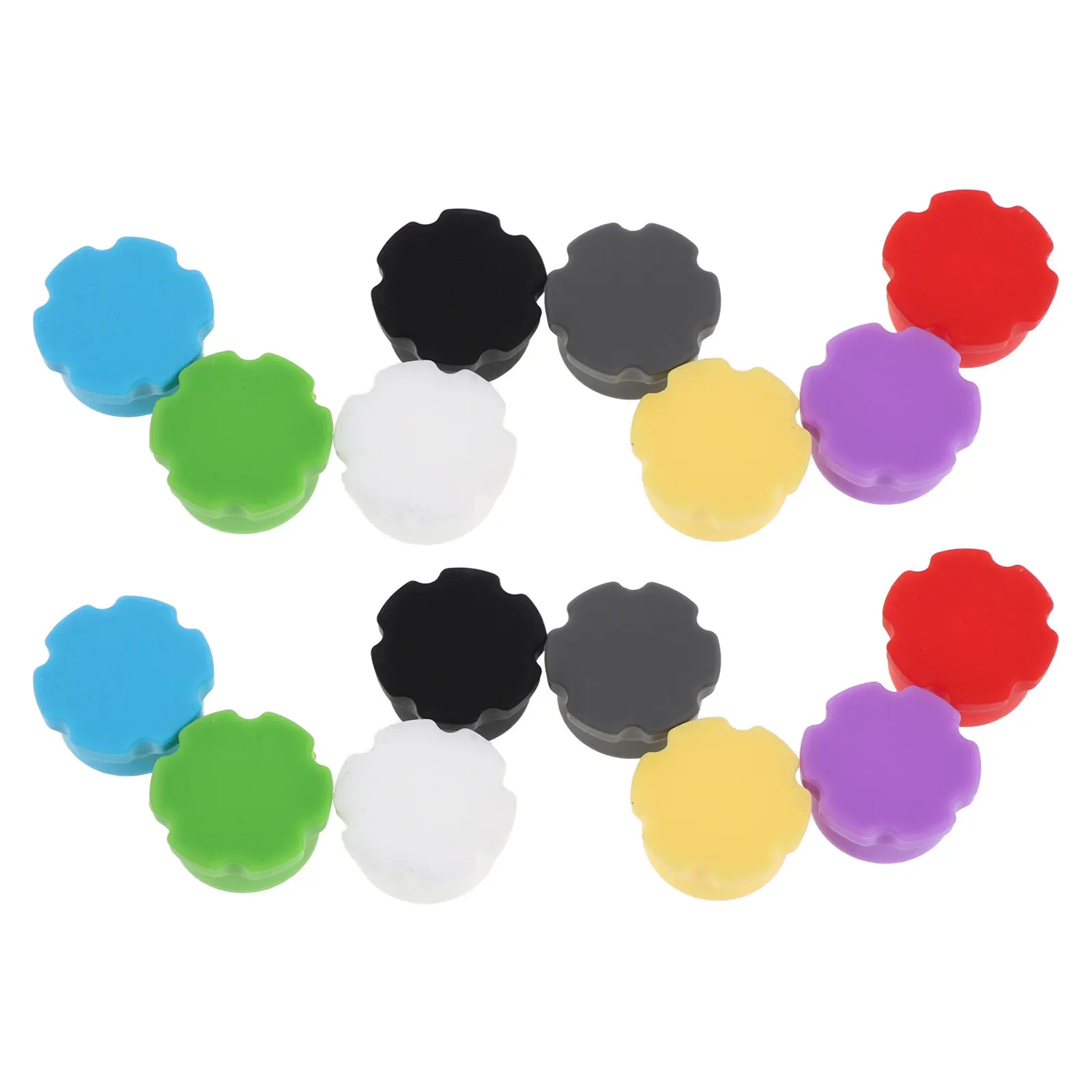 16Pcs Insulin Vial Caps Reusable Silicone Leak Proof Protective Cover Dust Proof Replacement Lids for 3Ml Glass Vials