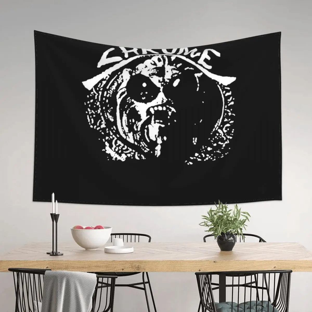 

Chrome 3rd From The Sun Electronic Industrial Post-Punk Tapestry Decoration Home Wall Decorations Tapestry