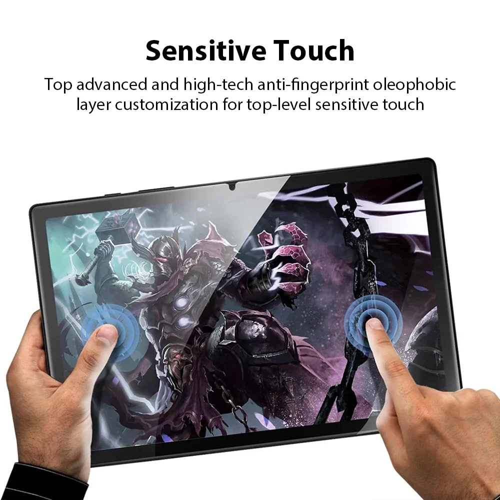 2Pcs Tempered Glass Screen Protector For Samsung Galaxy Tab S9 Fe S8 Ultra Plus S7 S6 Lite For Galaxy Tab A9 Plus A8 A7 8.7 Film