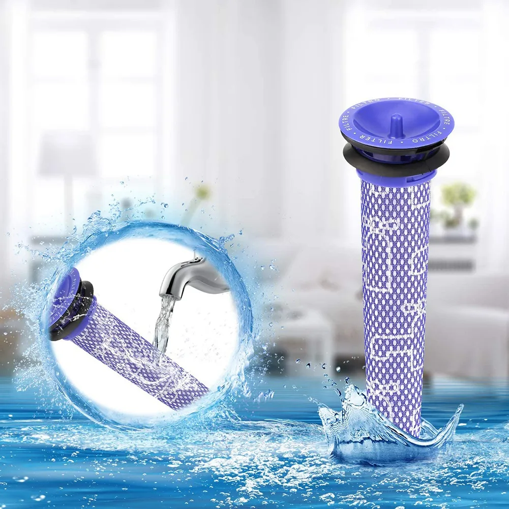 BOM-conjunto de filtro de vácuo premium compatível com Dyson V7 e V8, pré-filtro 965661-01 e pós-filtro HEPA 967478-01