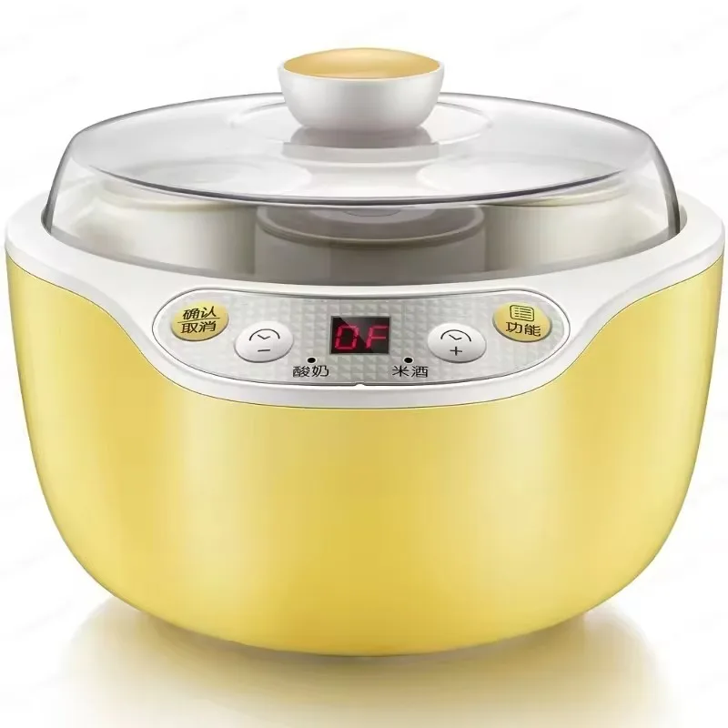 Yogurt Household Small Automatic Multi-functional Homemade Natto Rice Wine Fermentation Stainless Steel Liner Machine