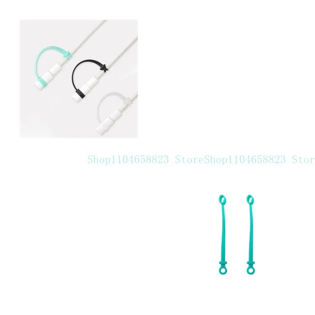 

652F Secure Anti Loss Silicone Cord for Charging Adapters Digital Tablets Pen