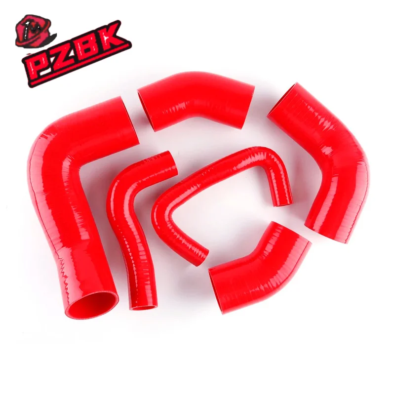 

6PCS For 2001-2007 Mitsubishi Lancer Evolution EVO 7 8 9 CT9A 2.0L Turbo Silicone Intercooler Hose Pipe Kit