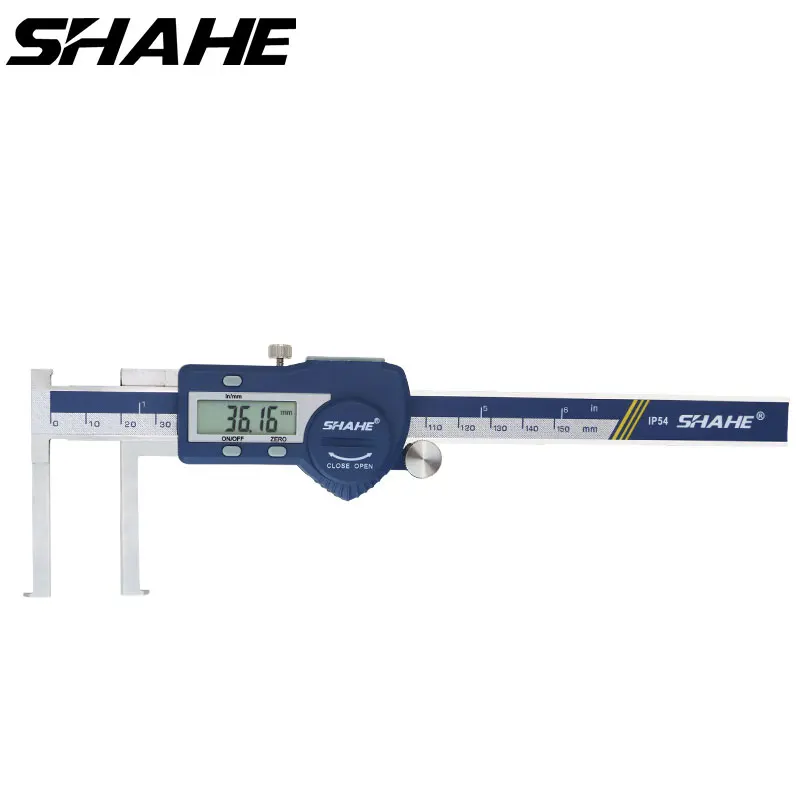 Shahe Calibro Digitale per Scanalature Interne con Lama Affilata 8-150mm 13-200mm 15-300mm in Acciaio Inossidabile