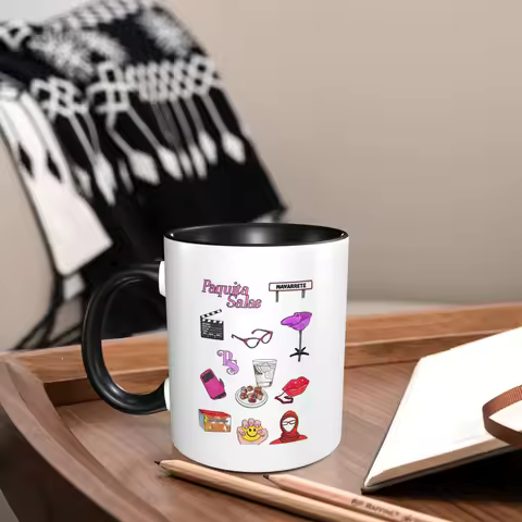 Paquita Salas Stuff Mug Funny Ceramic Coffee Cups Tea Mugs Milk Cup Drinkware Gift for Friends