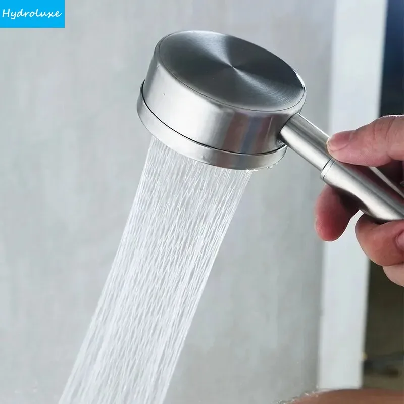

SUS 304 Stainless Steel Bathroom Handheld Shower Head High Pressure Water Saving Sprayer Nozzle Supercharge Rainfall Showerhead