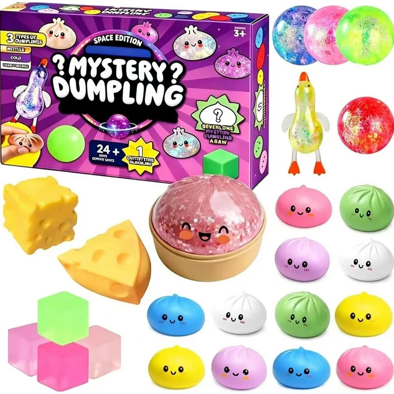 Mysterious Soft Squeeze Toy Blind Box Slow Rebound Squishy Sensory Toy Relieve Stress Toy Boy & Girl Birthday Surprise Gift Box