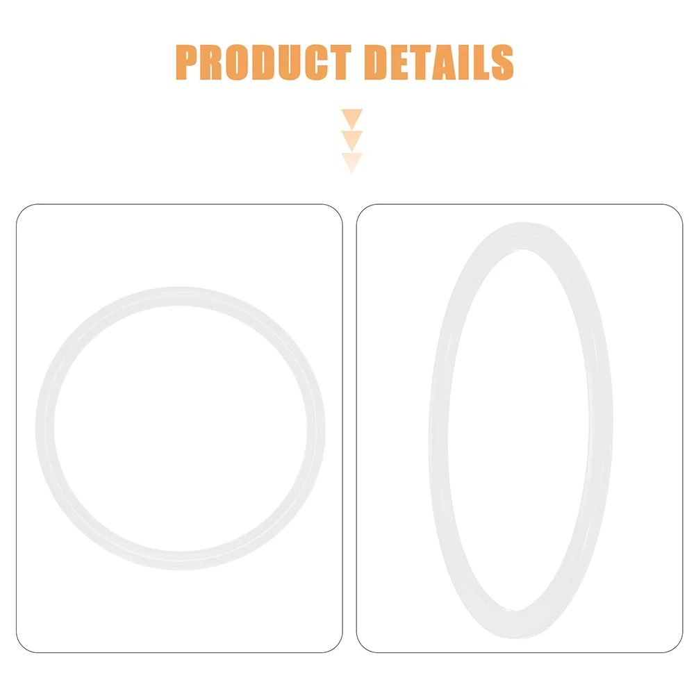 4 Pcs Silicone Sealing Ring Bottle Cap Gasket Lid For Elastic Silica Gel Reusable Insulated Kitchen Cooker Sealing Ring