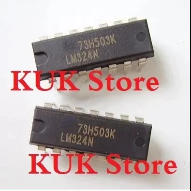 LM324N Original LM324 DIP14, importado, 100% novo
